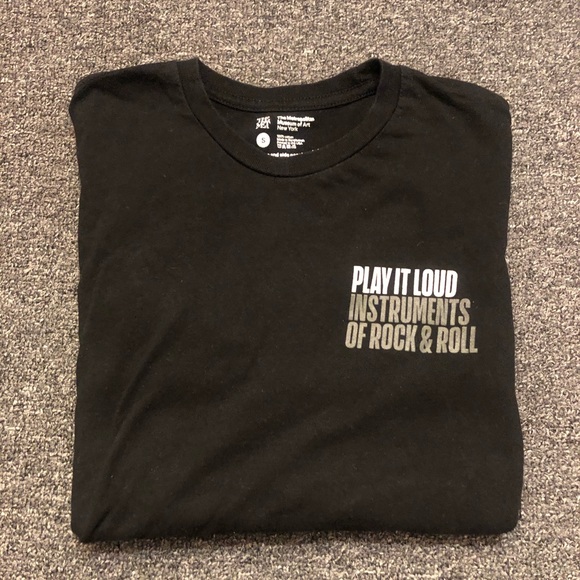 Used 100% Cotton Dragon Print Graphic Shirt Black - Picture 2 of 7